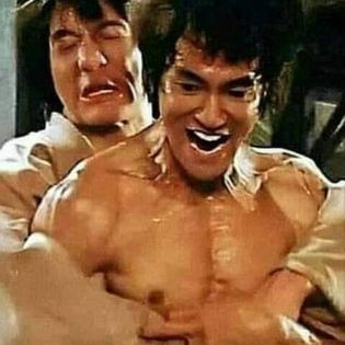 Jacky Chan & Bruce Lee