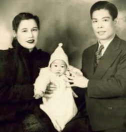 Bruce Lee bébé avec ces parents